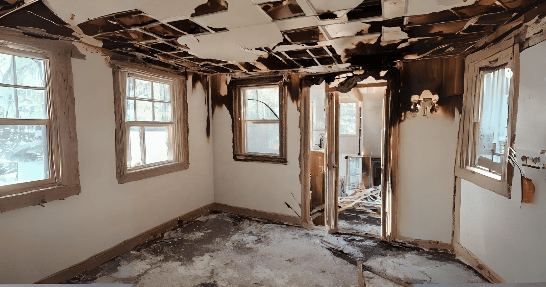Fire & Smoke Damage Restoration crew working in Portland, OR - Independent Restoration Services